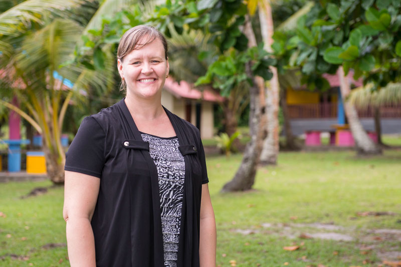 Stephanie Richards, who served with the Ambonese Malay team in Indonesia.