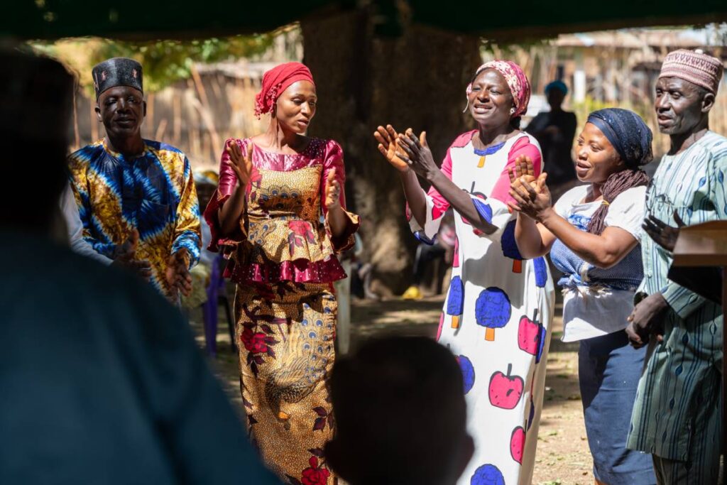 Nigerian Scripture dedication.