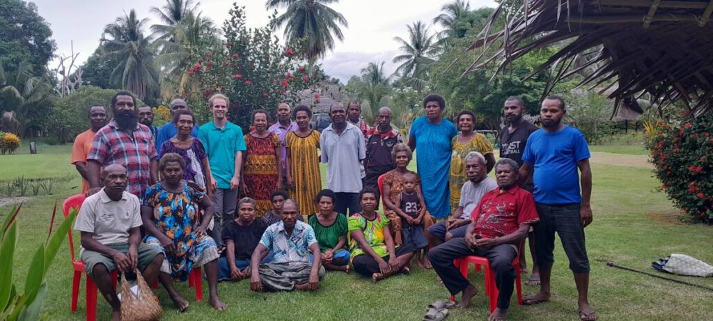 Buram translation team in Papua New Guinea.
