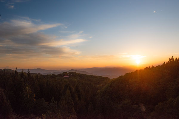 Yamagata mountain view