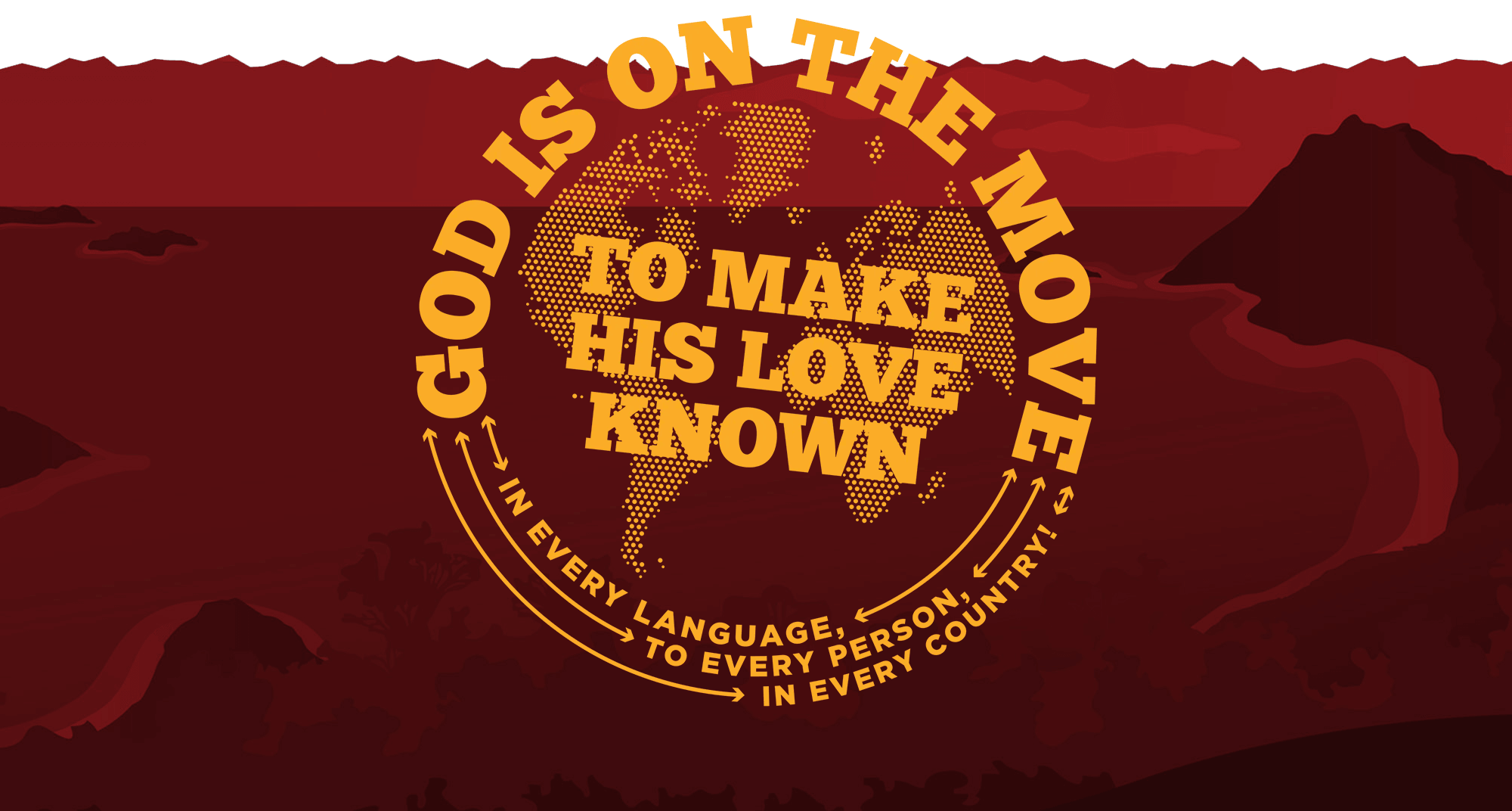 God is on the move to make His love known